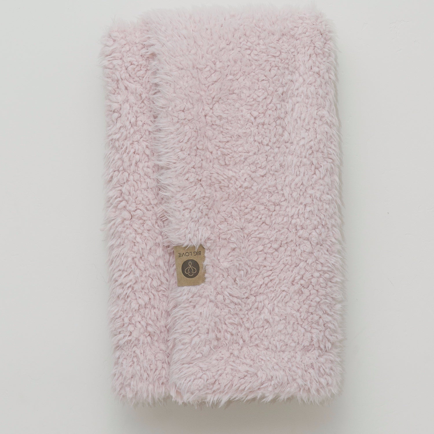 ANGEL PLUSH BLANKET | LITTLE - DUSTY PINK